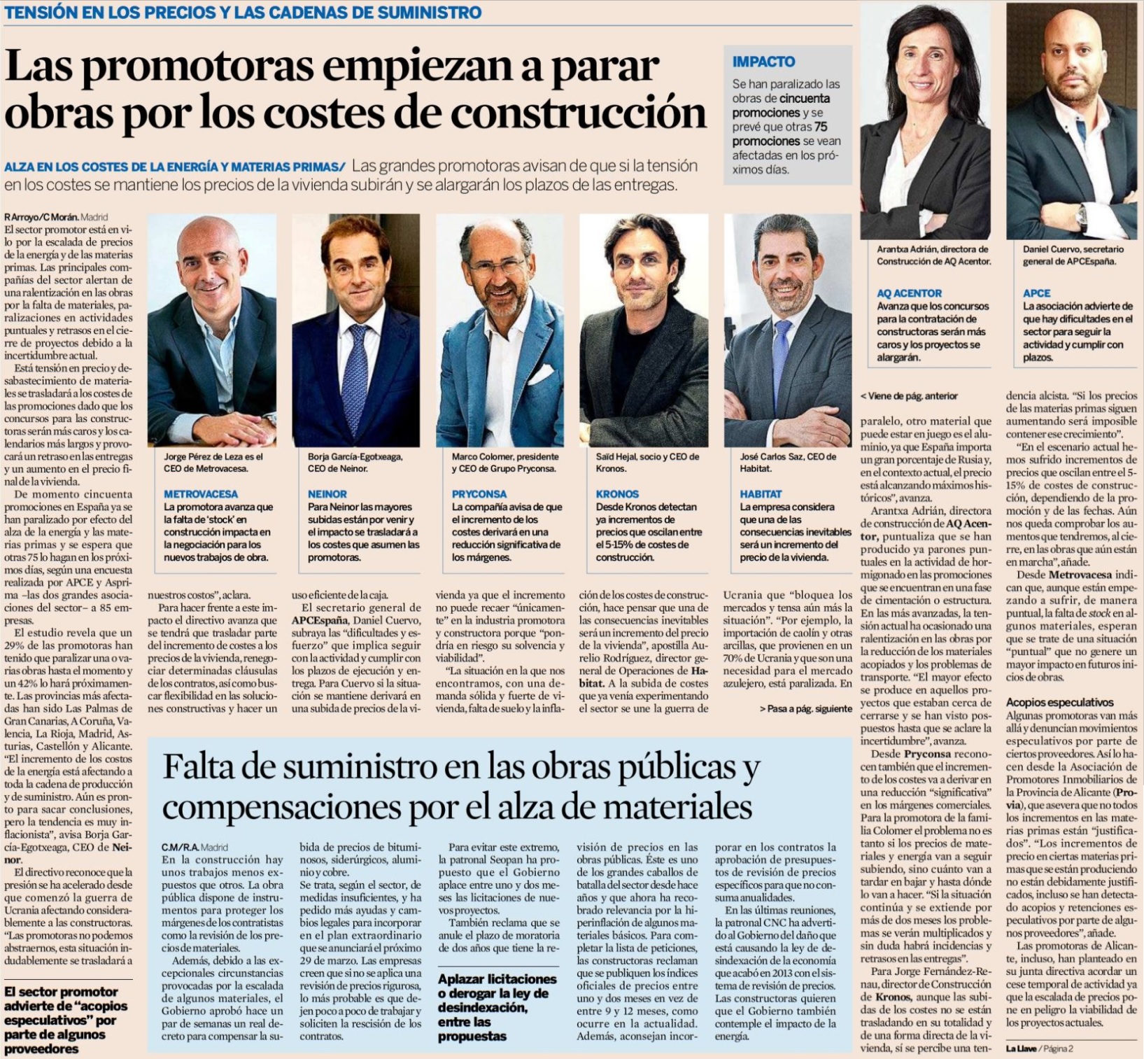 1653049182_26.3.22 EXPANSIÓN Opinión de las principales promotoras sobre los costes de producción.jpg